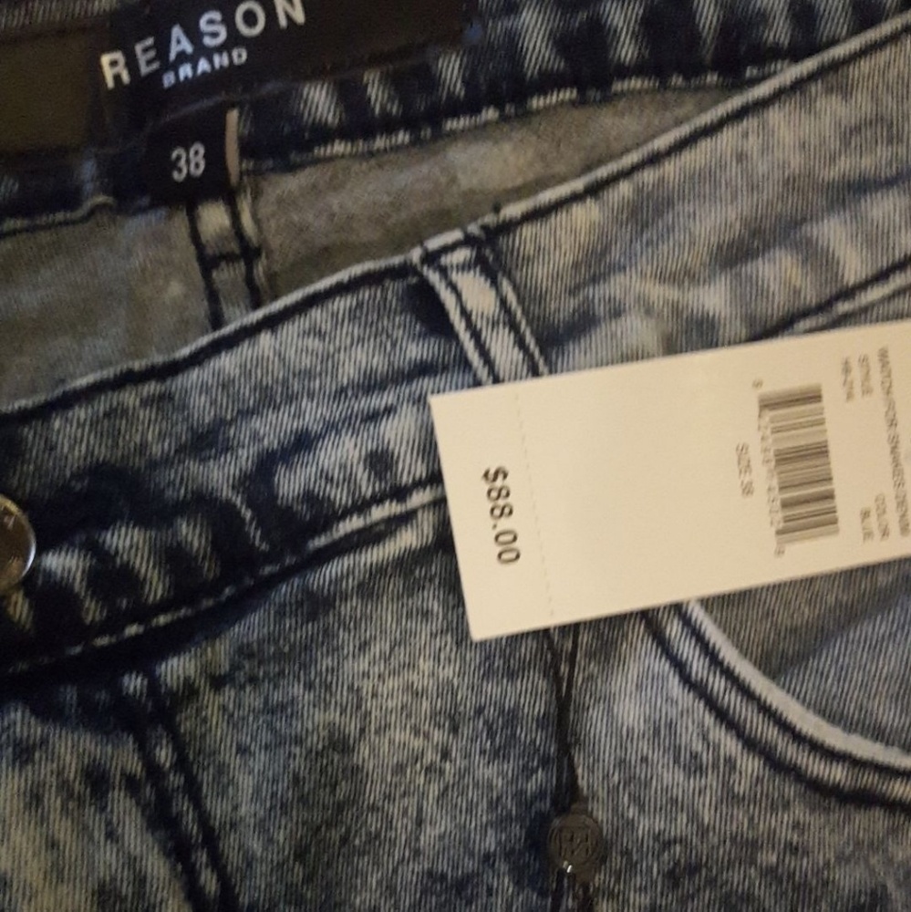 🚫SOLD!!!🚫Watch For Snakes Denim Jeans 38w - Picture 5 of 8